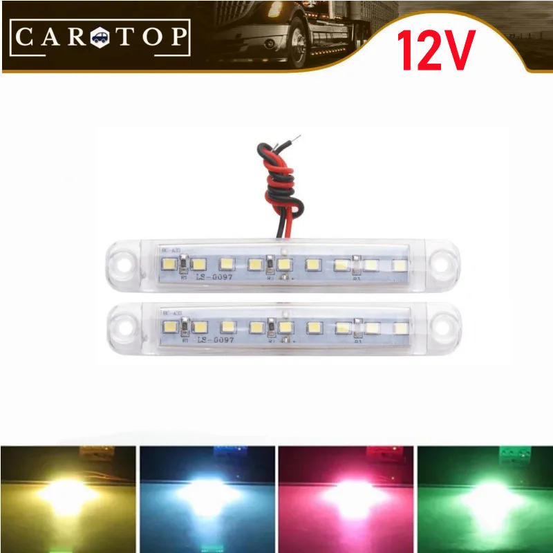 2 шт. боковые габаритные светильник s светодиодный с 12 v лампы 9 СВЕТОДИОДНЫЙ