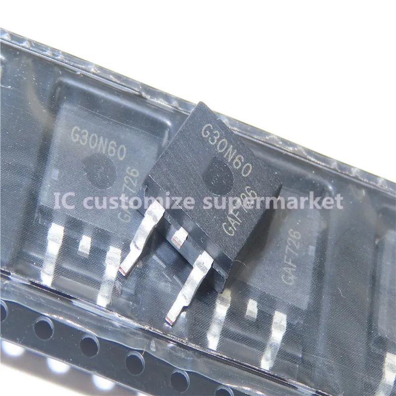 10 шт./лот G30N60 SGB30N60 TO-263 600V 30A SMD Триод