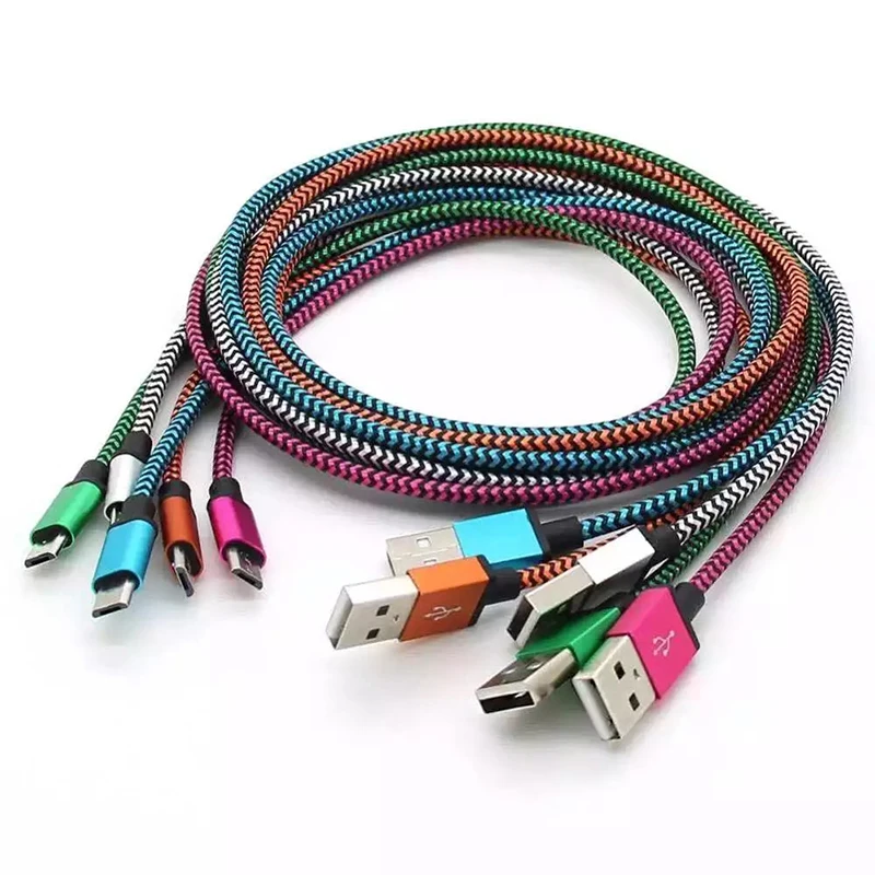 

Lightweight Portable Micro USB Cable 1m Snake Pattern Micro USB Data Sync Charging Wire For Note Tablet Android USB Phone Cables