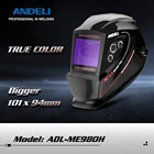 Сварочная маска на солнечной батарее, с автозатемнением, ANDELI, ADL-ME980H