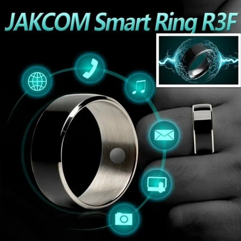 Smart Rings Waterproof Digital Fashion Ring Accessory Control Intelligent Finger NFC for Samsung Phone | Электроника