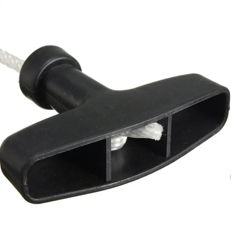 

1pcs Pulling Rope+handle 1 Set (note: Black Handle Mower Hedger, Saw Petrol Start Start Rope Handle S Rope) 3m K3T5