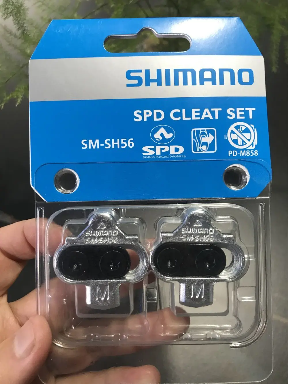 

Shimano SPD SM SH51 SH56 Stollen MTB Bike Release Multi-Release Pedal Stollen w/Cleat Mutter Platten Float berg Paar CLEAT set