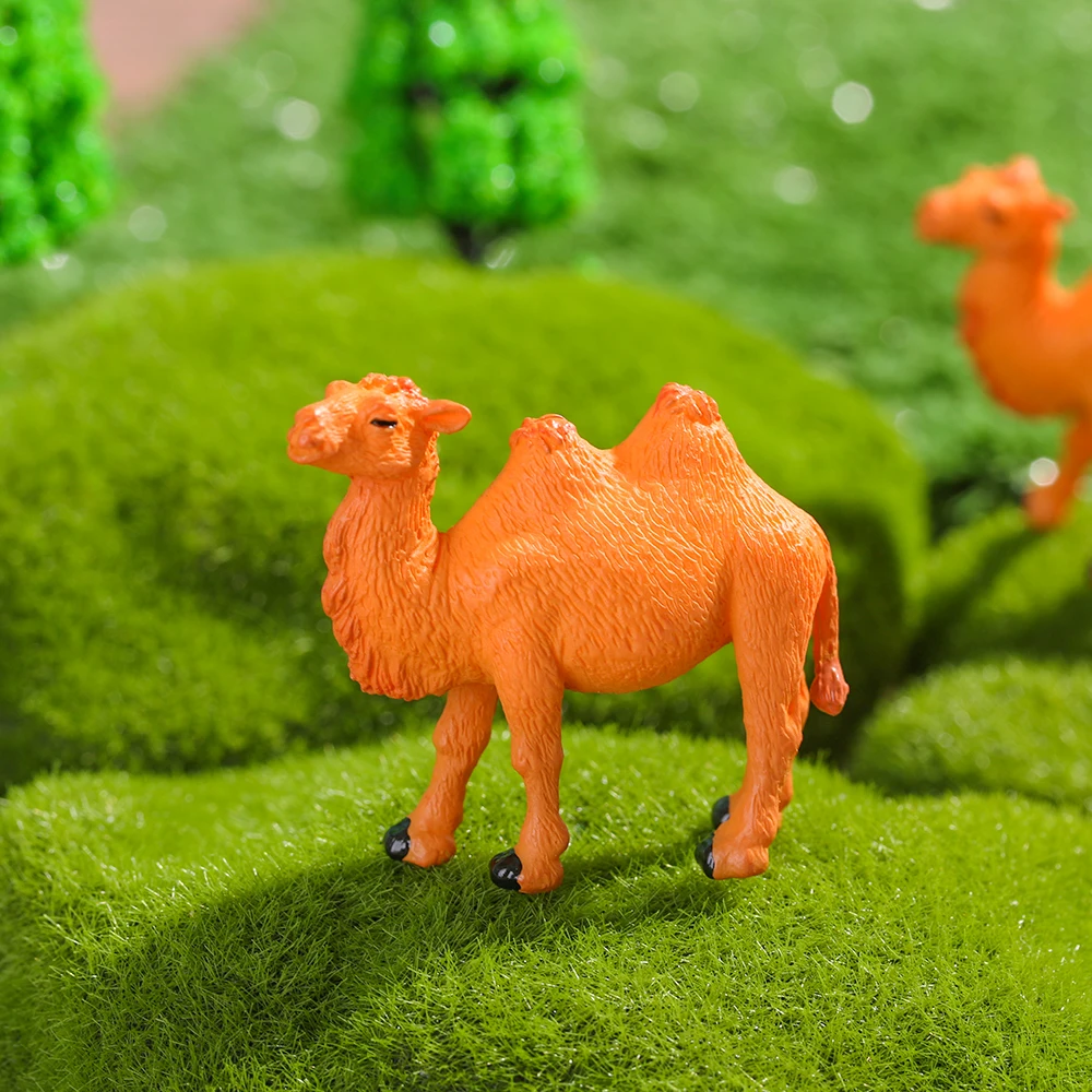 Смола ремесла бонсай микро пейзаж домашние украшения Имитация животных модель