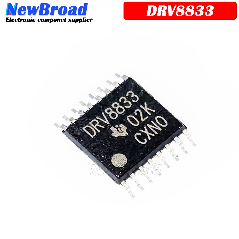 5 шт. контроллер привода DRV8833 DRV8833PWPR DRV8833PWP TSSOP16 | Электронные компоненты и