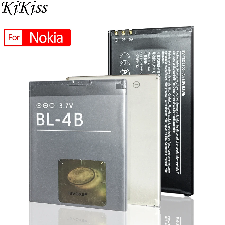 BL 4B/4C/4CT/4D/4U/4UL/5B/5C/5CA/5CT/5J BLB 2 BLC BLD 3 BP 5M/6M/6X Батарея для Nokia N76 1265 n8 E75 225 N72 1112 C5 X9