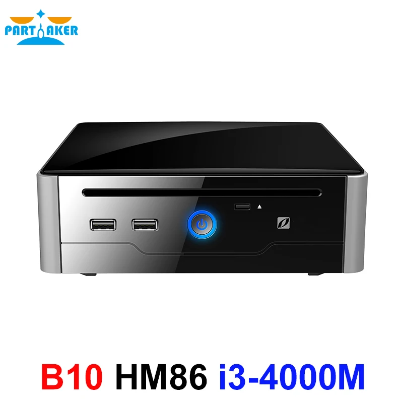 Partaker Powerful Mini PC Computer Windows Intel Core i3 4000M DVI HDMI Desktop HTPC