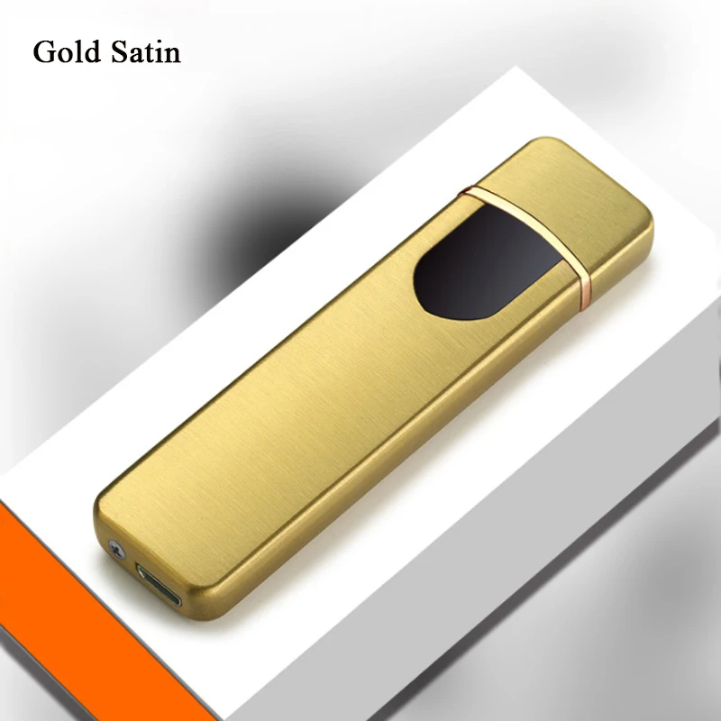 USB перезаряжаемые беспламенные зажигалки для свечей из цинкового сплава