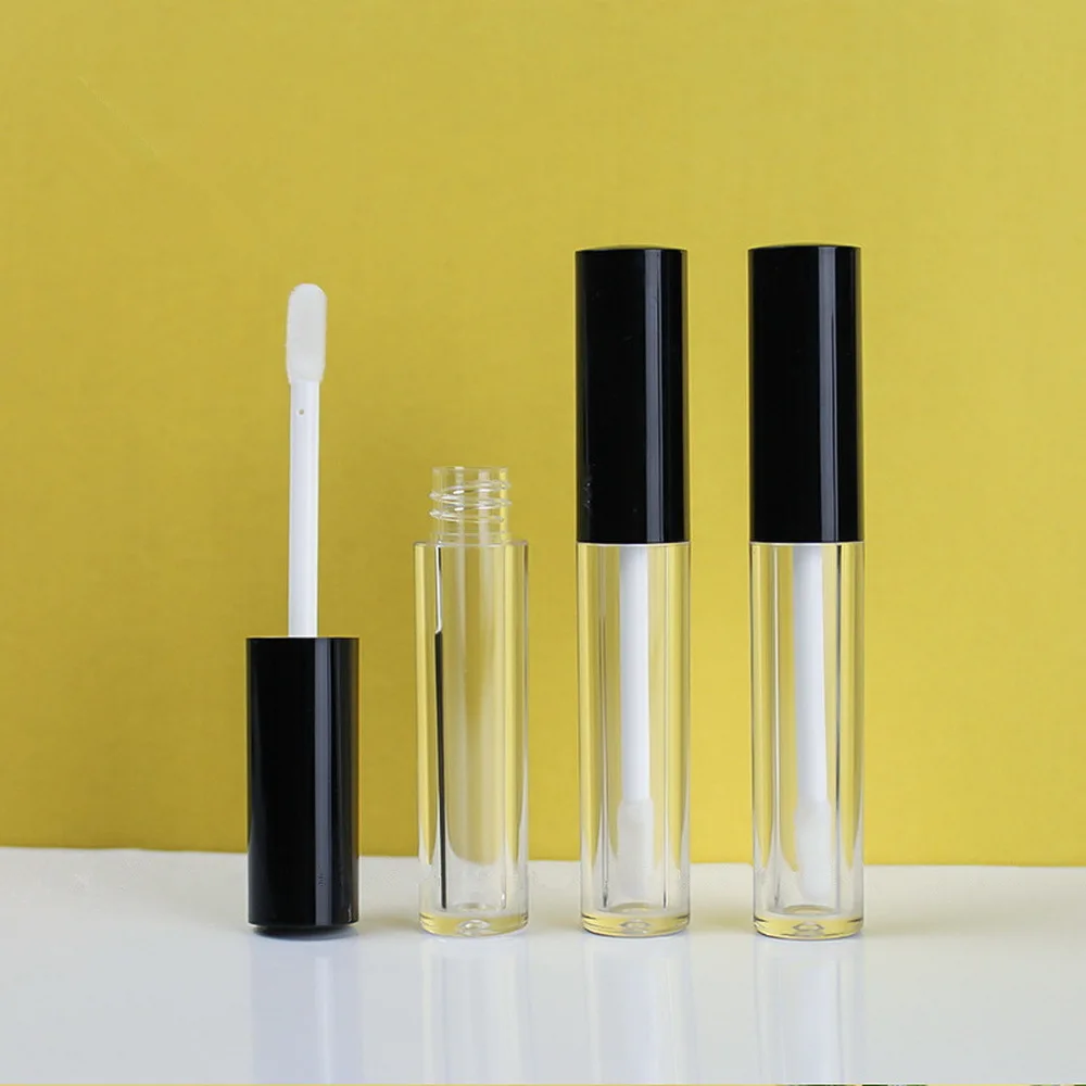 50 шт 2 мл Сделай Сам блеск для губ пустые прозрачные пластиковые контейнеры с