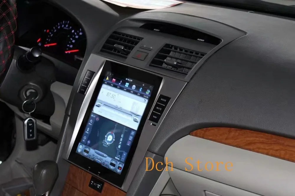 10 4 ''вертикальный экран Tesla Style Android 8 1 автомобильный DVD плеер GPS навигация Радио