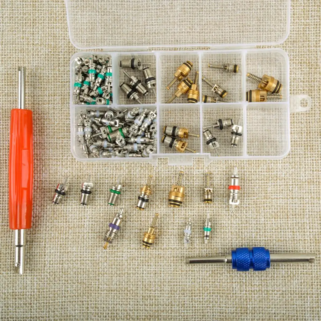 

1 Set Car AC Air Conditioner Valve Core Remover Tool Universal R134A R12