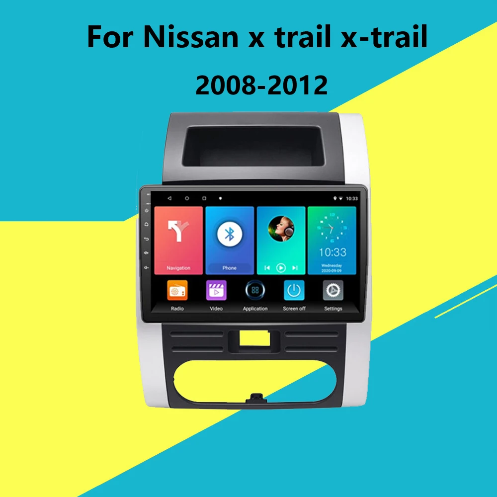 

10.1 Inch 2.5D Android 8.1 Head Unit Car Radio Stereo WiFi GPS Multimedia Player For Nissan x trail x-trail 2008-2012