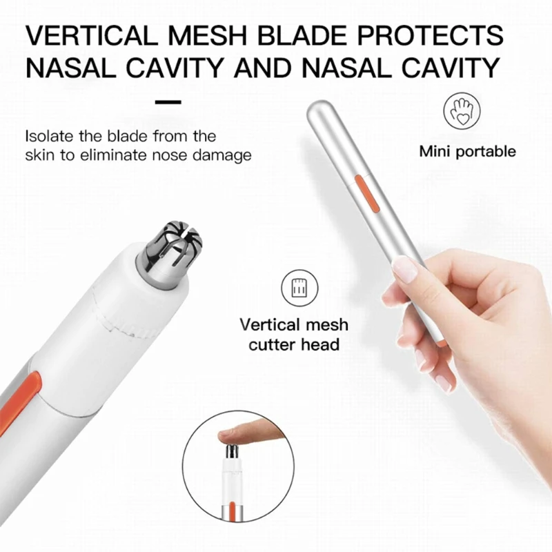 

CPDD Ear and Nose Hair Trimmer for Women and Men Professional Painless Laidies Nose Trimmer Eyebrow Facial Ear Hair Trimmer