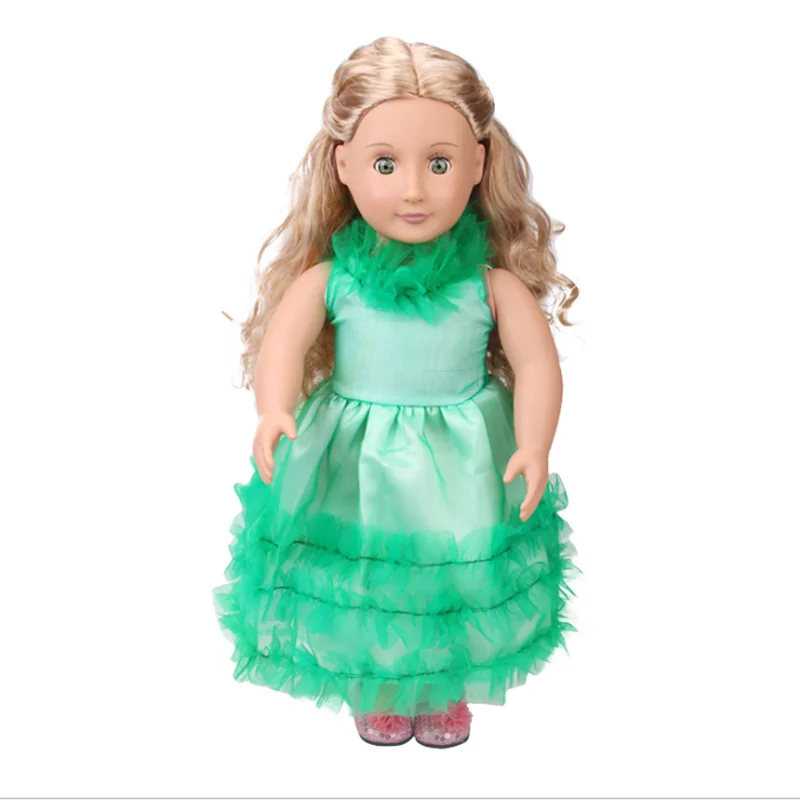 Кукольная одежда американский размер 18 дюймов 43 см для новорожденных девочек