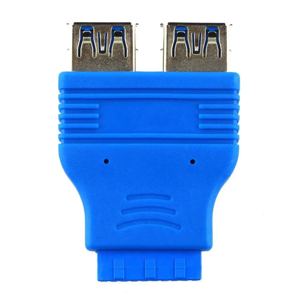 Материнская плата с 2 портами USB 3 0 A гнездовой разъем 20 Pin адаптер