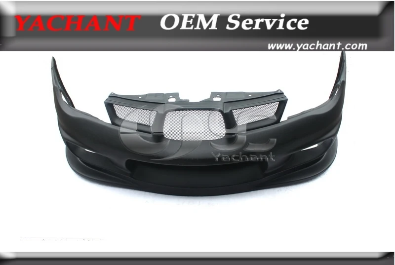 FRP стекловолокно INS стиль передний бампер подходит для 06 07 Suabru Impreza WRX STI|fiber bumper|front
