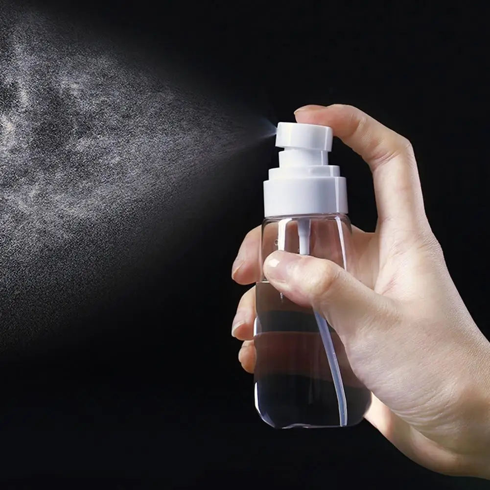 

30/60/100ml Portable Travel Refillable Perfume Toner Atomizer Spray Bottle Container Empty Cosmetic Containers