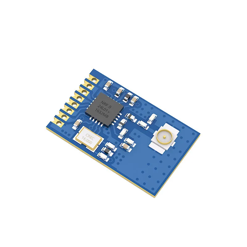 10pcs a Lot Cojxu nRF24L01P 1mW SMD wireless transceiver module 2.4G high air data rate E01-ML01IPX IPEX antenna SPI rf module