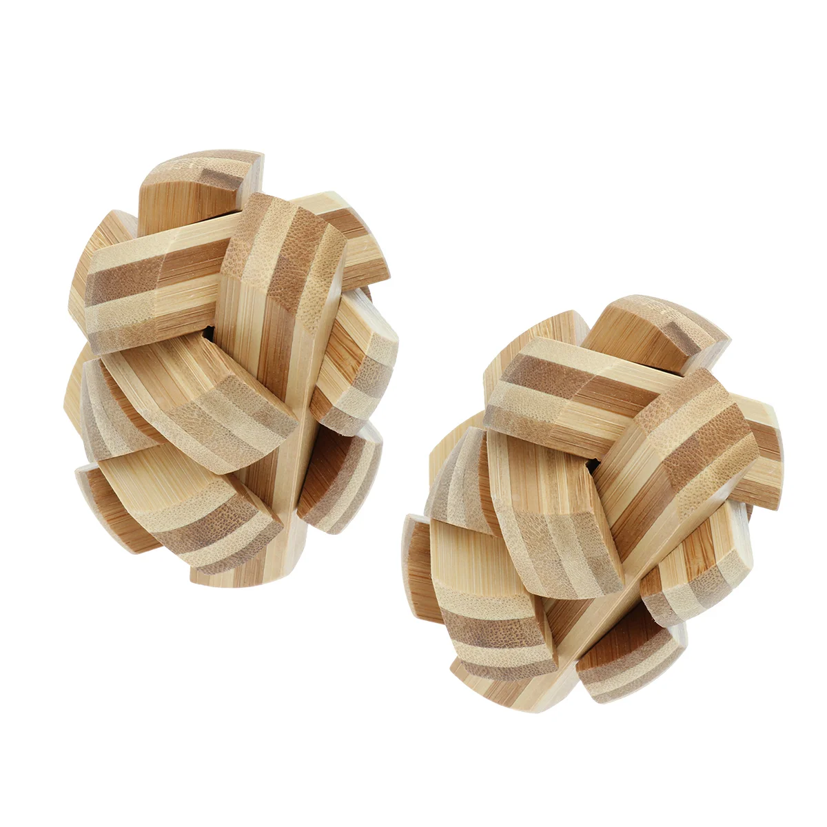 

Creative Bamboo Adult Classic Intellectual Ming Luban Lock Toys IQ Assembling