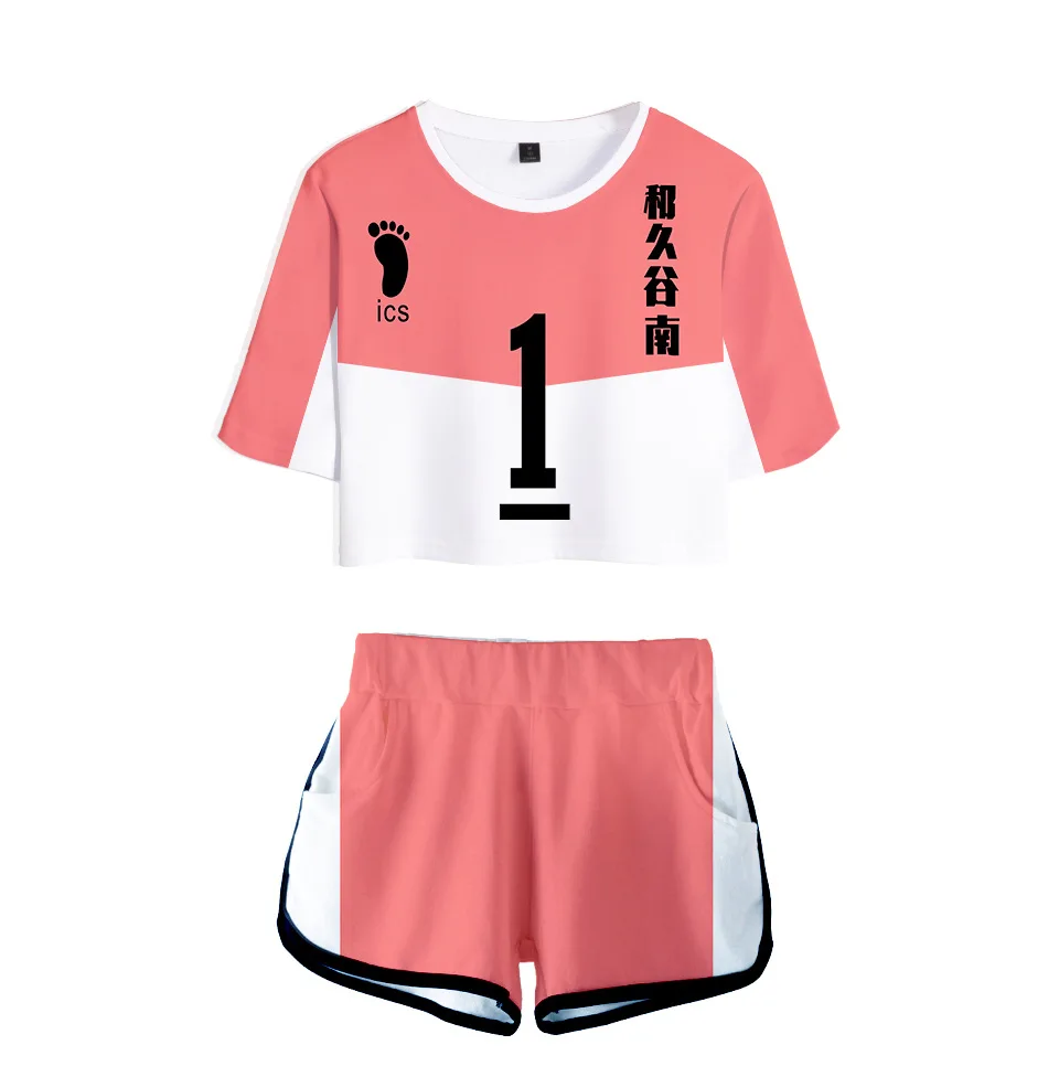 Haikyuu! Костюм для косплея и волейбола Kuroo Tetsurou майка Cos Kozume Kenma спортивная одежда