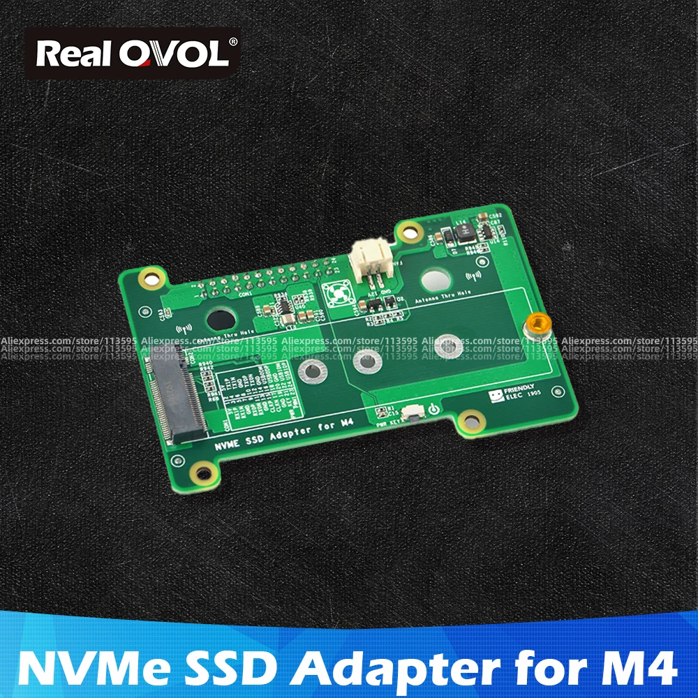 RealQvol Friendlyarm NVMe SSD адаптер для M4 Nanopi M4