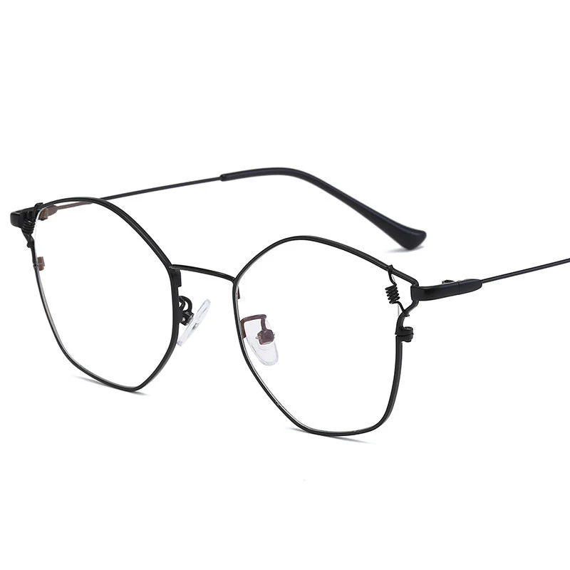 Новая Полигональная зрелище металлическая рама неправильное модное весеннее