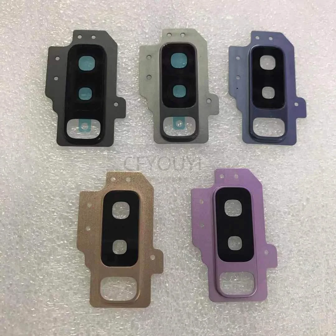 OEM задняя крышка объектива камеры кольцо с клейкой наклейкой для Samsung Galaxy S9 + Plus