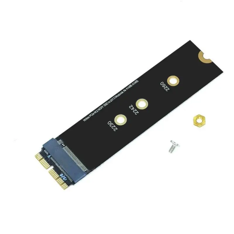 M.2 NVME To Macbook Pro AIR Apple SSD Solid State Drive Adapter In 2013-2017 Support SATA Protocol | Компьютеры и офис