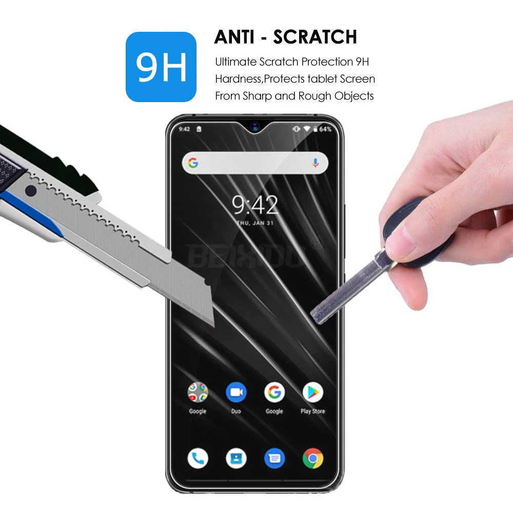 2 шт Полное закаленное стекло для UMIDIGI S3 Pro защита экрана 2.5D 9h профессиональная