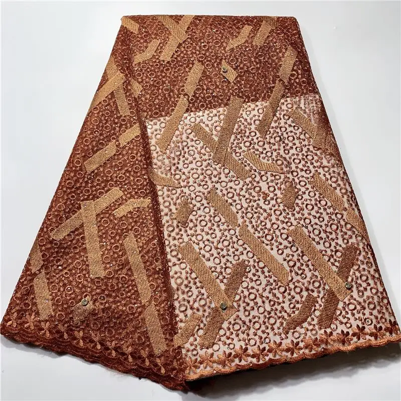 Лидер продаж 2020 швейцарская вуаль кружева африканская ткань красная нигерийская