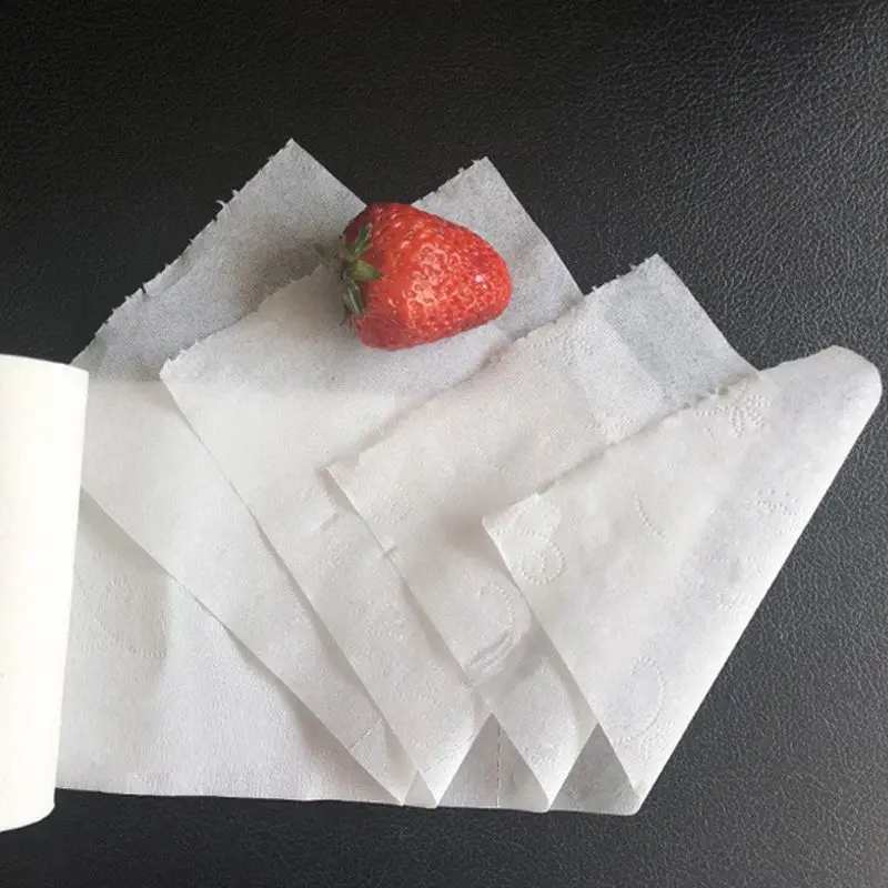 Семейная 4-слойная туалетная бумага 10 рулонов Ультрамягкая натуральная