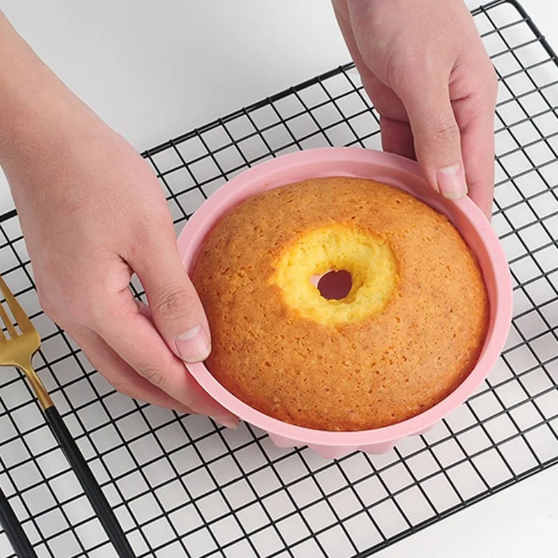 Силиконовая шифоновая форма для торта JO LIFE 6 дюймов круглая шестерня инструмент