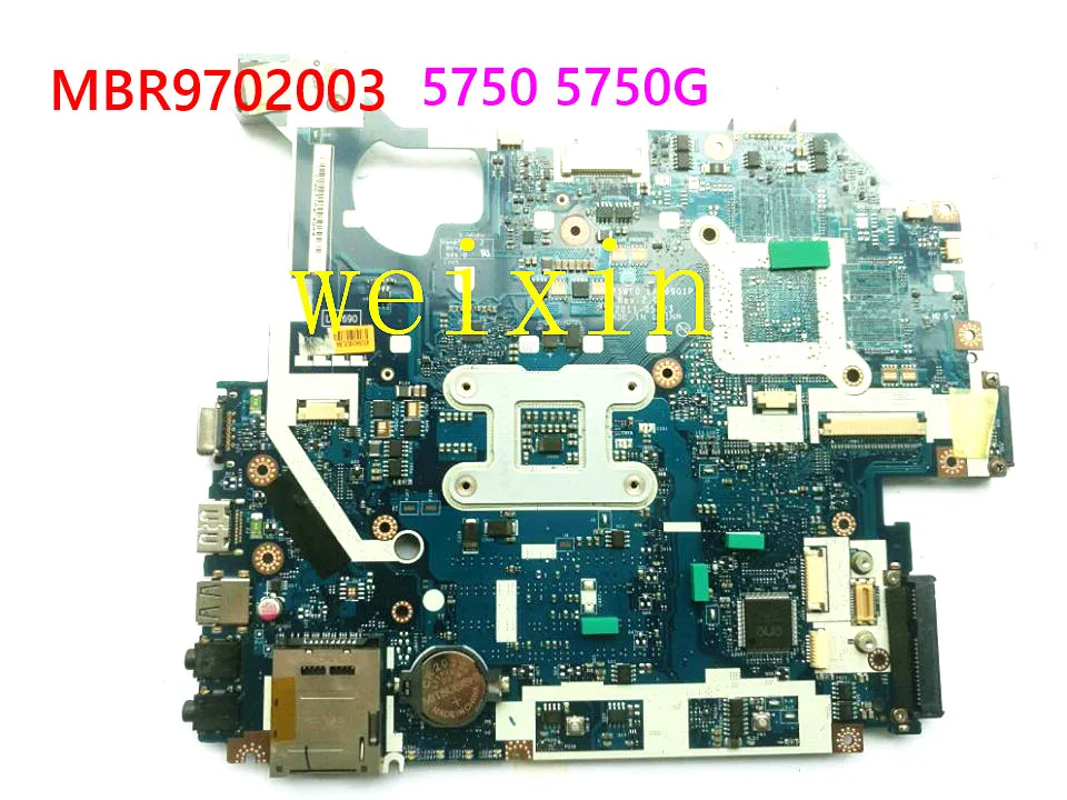 Материнская плата MBR9702003 MB.R9702.003 P5WE0 LA-6901P для ноутбука Acer 5750 5750G HM65 UMA HD DDR3 |