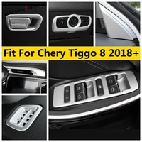 glove box button head light lamp window lift ac air vent panel cover trim interior accessories for chery tiggo 8 2018 2019 2020