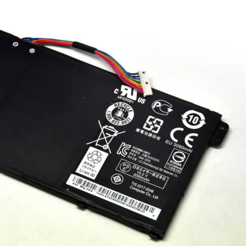 Оригинальный аккумулятор AC14B8K AC14B3K 15 2 в 46 Втч 3090 мАч для ноутбука | Компьютеры и