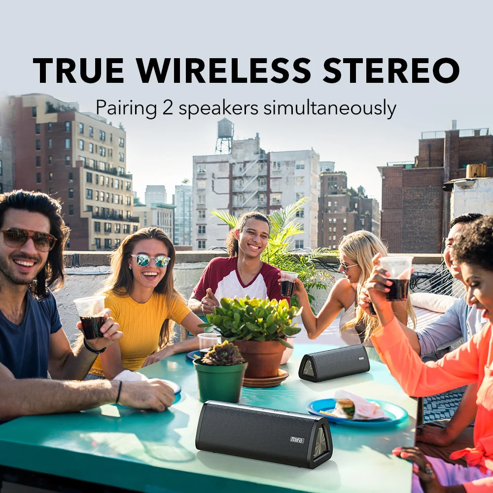 Для Bluetooth-колонки mifa 5 0 A10 + портативный беспроводной музыкальный плеер стерео 360 °
