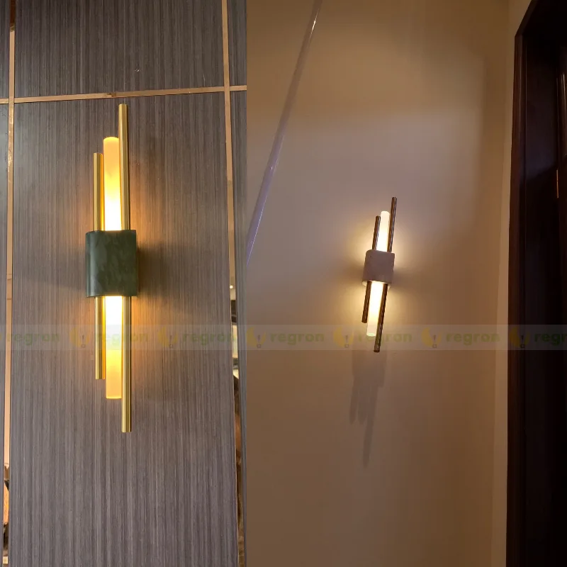 Современный светодиодный настенный светильник s роскошный длинный для отеля