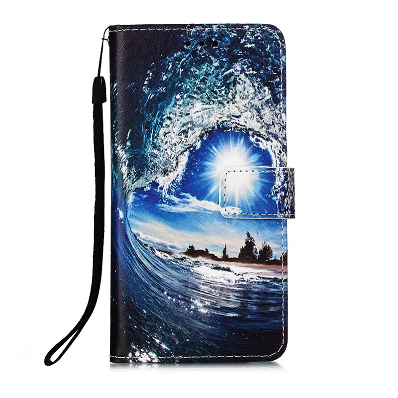 cute phone cases huawei Huawei Y6P 2020 Ốp Lưng Sang Trọng Sơn Ví Da Điện Thoại Trường Hợp Cho Huawei Y6P Ốp Lưng Flip Cover Dành Cho Huawei Y6P MED-LX9N funda Etui huawei waterproof phone case