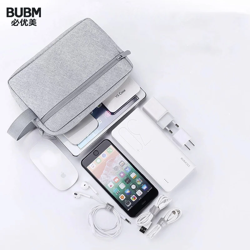 Портативный дорожный Органайзер BUBM чехол для наушников зарядного устройства