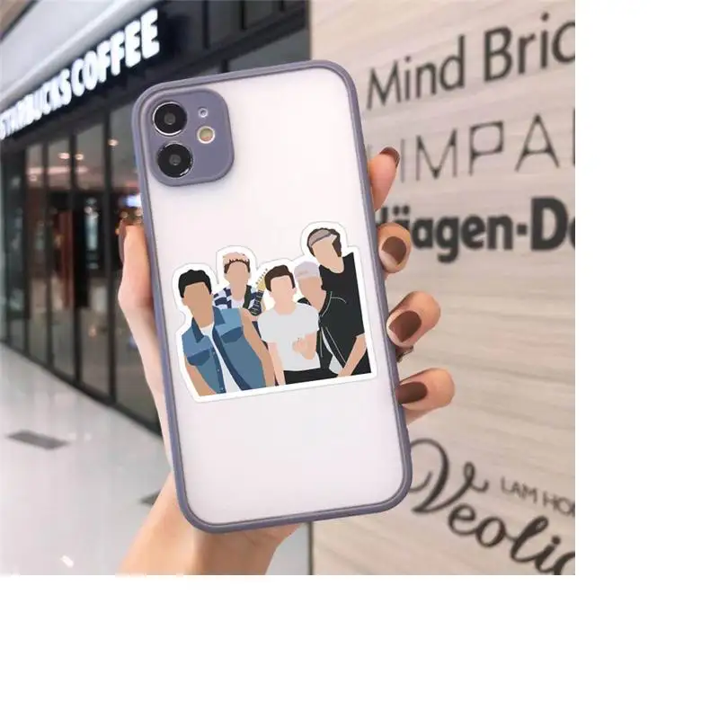 

One Direction Louis Tomlinson Phone Cases Matte Transparent for iPhone 7 8 11 12 s mini pro X XS XR MAX Plus cover funda