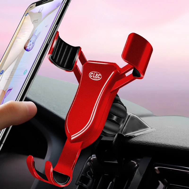 

Left Hand Drive Car Styling for Volvo S90 V90 2017 2018 2019 Car Air Vent Mount Phone Holder Stable Cradle Smart Phone Stand