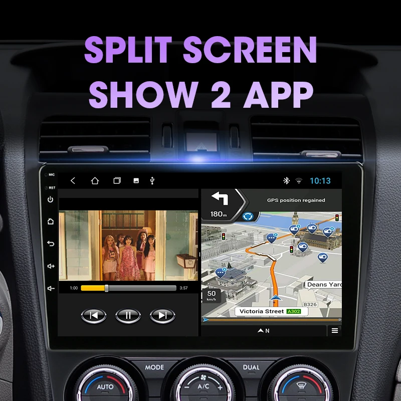 JMCQ Android 9 0 Автомагнитола для Subaru Forester XV WRX 2012 2015 мультимедийный плеер GPS навигация