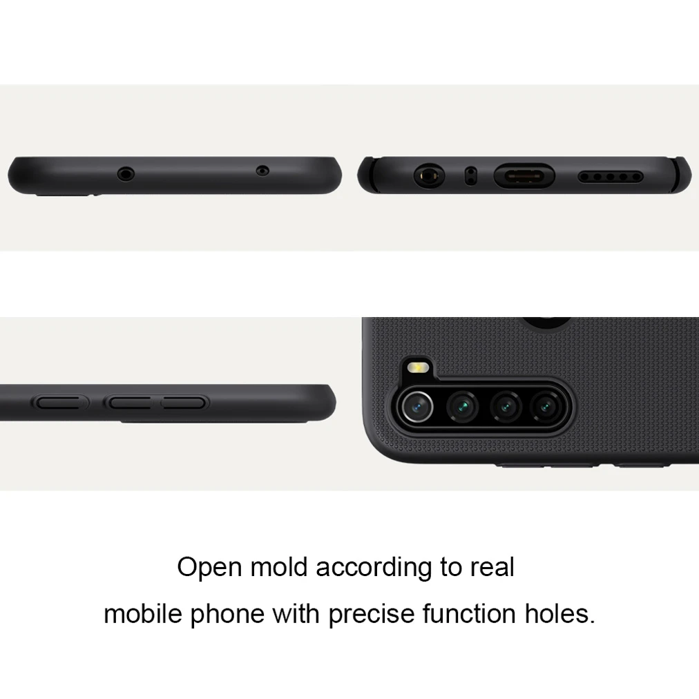 Чехол для Xiaomi Redmi Note 8T Note 8 NILLKIN матовая жесткая задняя крышка из ПК чехол для Xiaomi Redmi Note 8 pro глобальная версия
