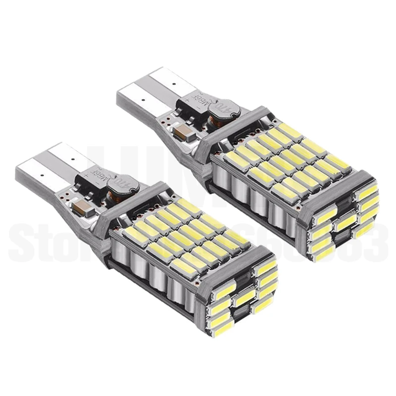 2x T15 W16W светодиодный обратный светильник лампы 15 24 30 45 920 921 912 Canbus резервного
