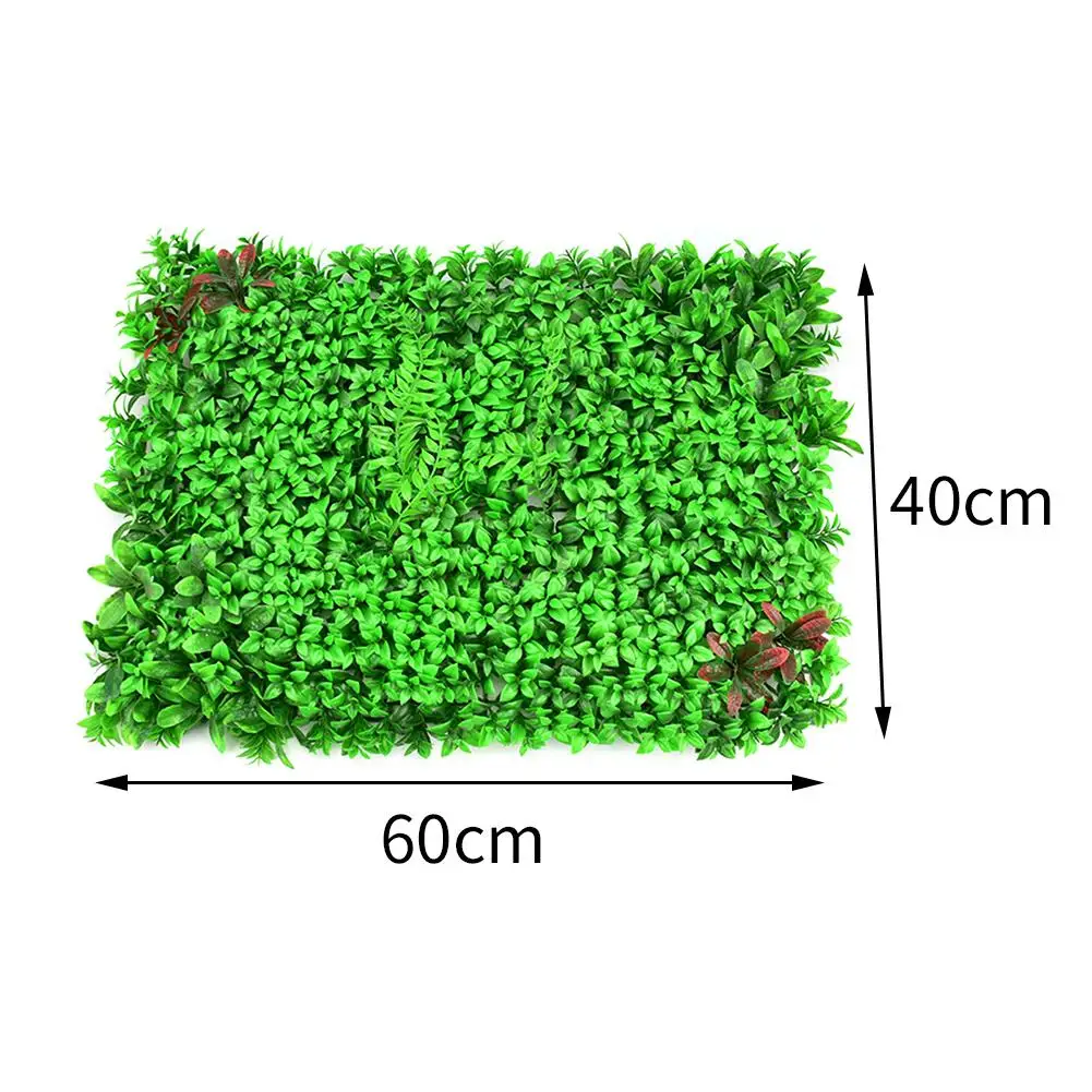 Искусственные растения пластиковые поддельные газон Зеленые украшения для
