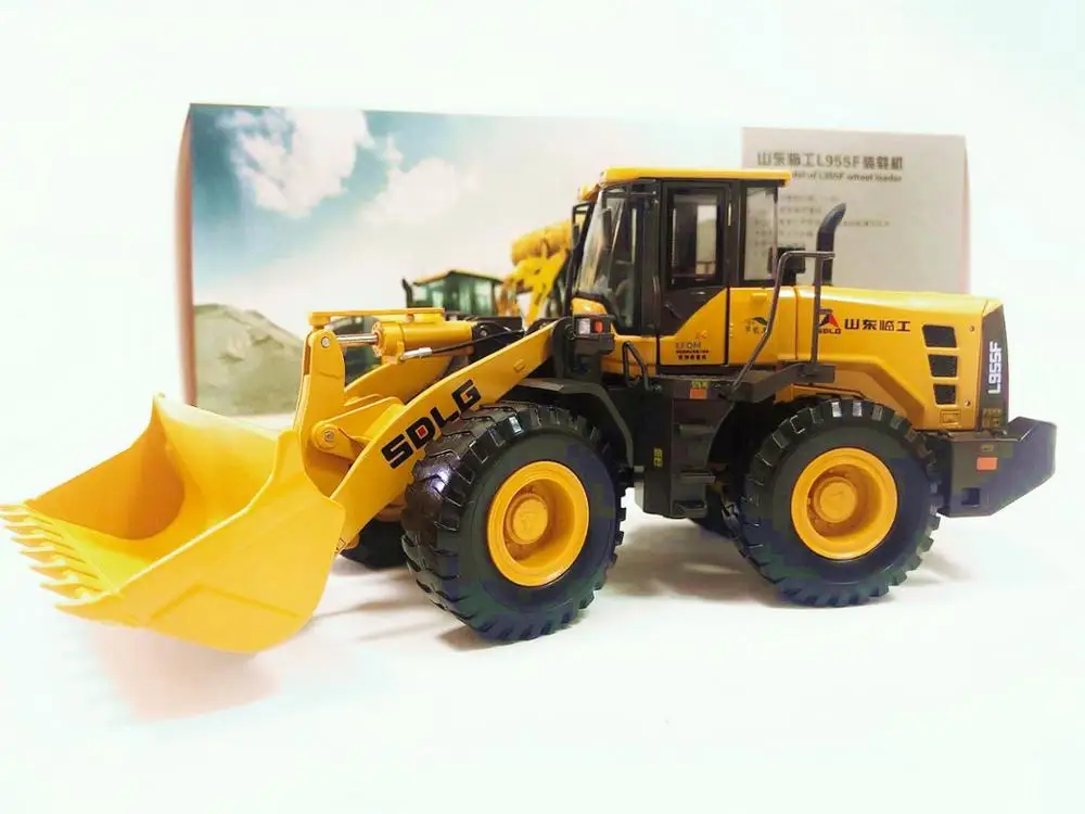 

Масштаб 1/35, SDLG L955F, колесный погрузчик, литые модели, коллекционная игрушка, подарок