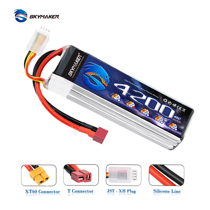 111 v 3s 4200mah 40c lipo батарея для rc автомобил