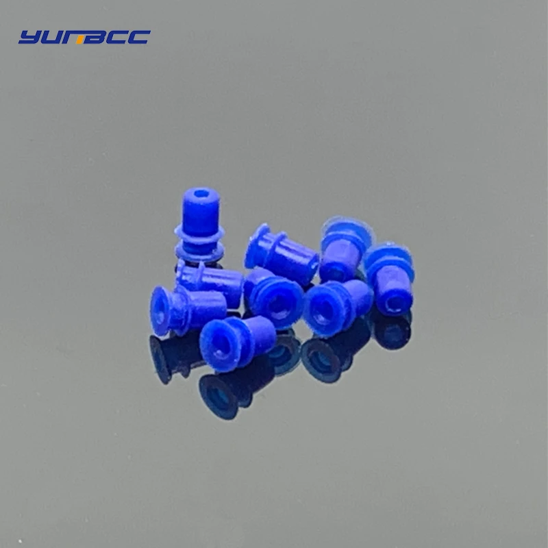 100 шт./партия 1 8 мм Автомобильный разъем синий кабель этиленового пропилен