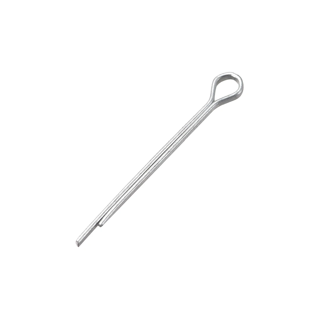 

uxcell Split Cotter Pin 3/64 inch x 25/64 inch Carbon Steel 2-Prongs Silver 150Pcs