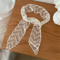female hair accessories lace hair band french temperament japan and korea sweet son tie ponytail girl exclusive